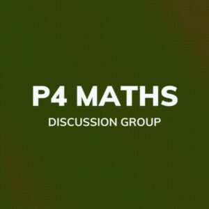 Group logo of P4 Maths Discussion Group