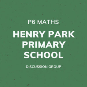 Group logo of P6 Maths – Henry Park Primary School Discussion Group