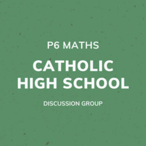 Group logo of P6 Maths – Catholic High School Discussion Group