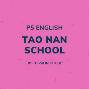 Group logo of P5 English – Tao Nan School Discussion Group