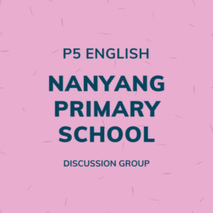 Group logo of P5 English – Nanyang Primary School Discussion Group