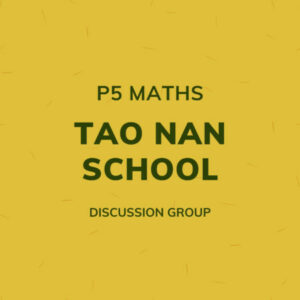 Group logo of P5 Maths – Tao Nan School Discussion Group