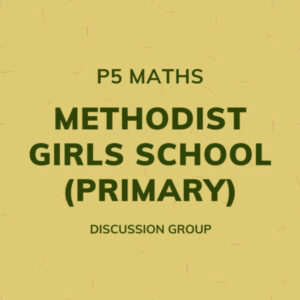 Group logo of P5 Maths – Methodist Girls School (Primary) Discussion Group