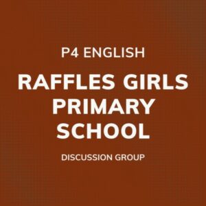 Group logo of P4 English – Raffles Girls Primary School Discussion Group