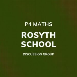 Group logo of P4 Maths – Rosyth School Discussion Group