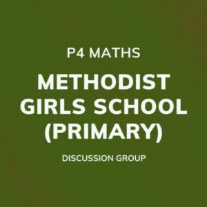 Group logo of P4 Maths – Methodist Girls School (Primary) Discussion Group