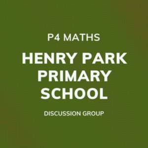 Group logo of P4 Maths – Henry Park Primary School Discussion Group