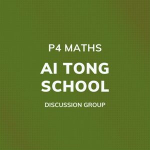 Group logo of P4 Maths – Ai Tong School Discussion Group