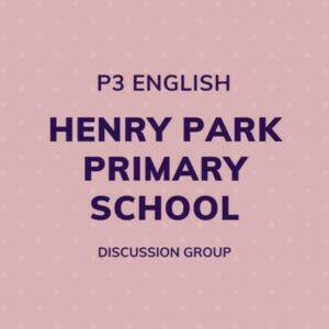 Group logo of P3 English – Henry Park Primary School Discussion Group