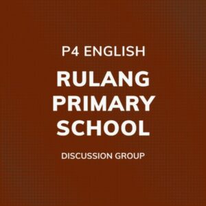 Group logo of P4 English – Rulang Primary School Discussion Group