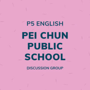 Group logo of P5 English – Pei Chun Public School Discussion Group