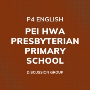 Group logo of P4 English – Pei Hwa Presbyterian Primary School Discussion Group