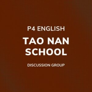 Group logo of P4 English – Tao Nan School Discussion Group