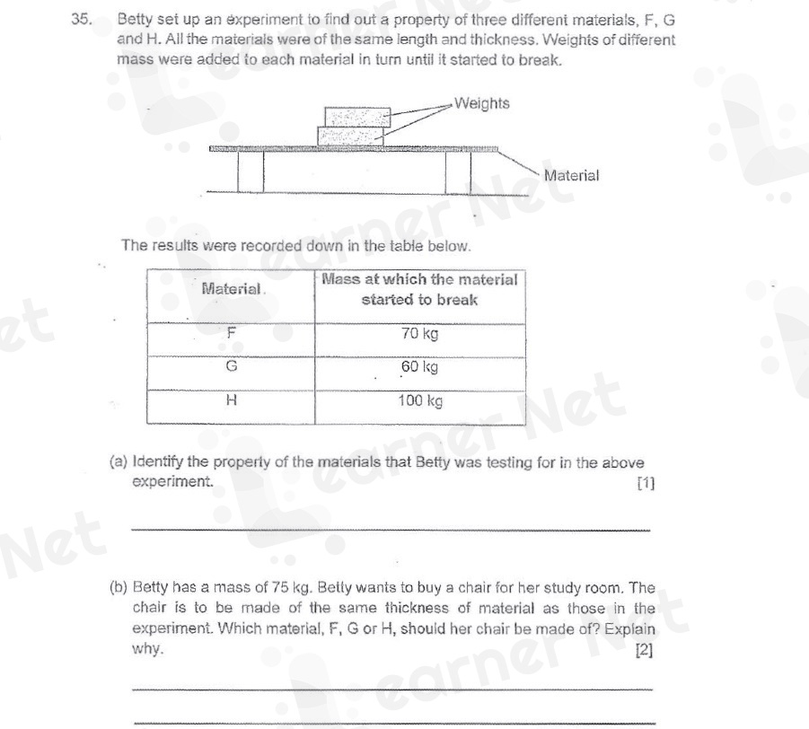 Exam Paper Question SG_P4_Science_Tao Nan School_2019_SA1_35