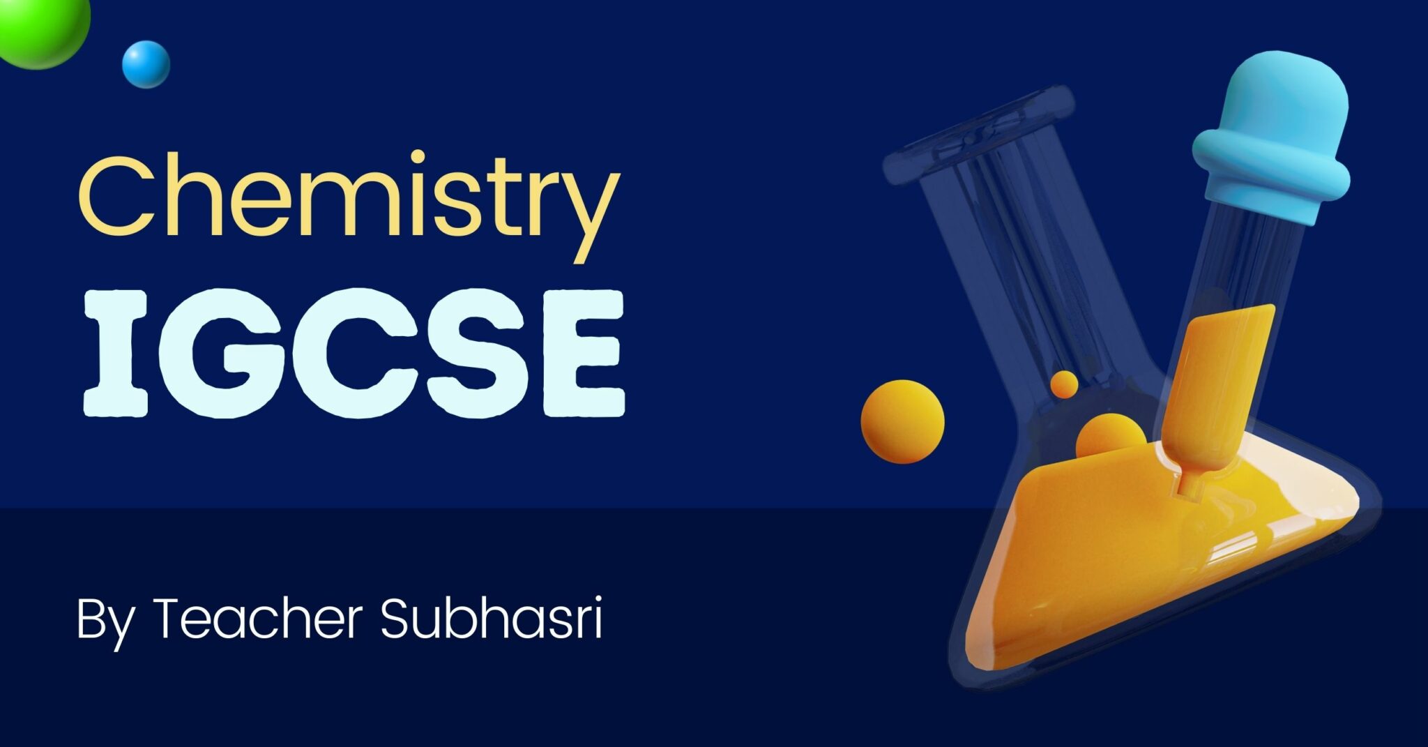 Chemistry IGCSE – Learner Net