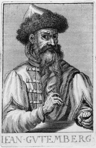 Profile photo of Johannes Gutenberg